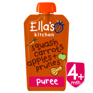 Ellas Kitchen babymos m. squash, gulerødder, æbler og svesker - ammenam.dk