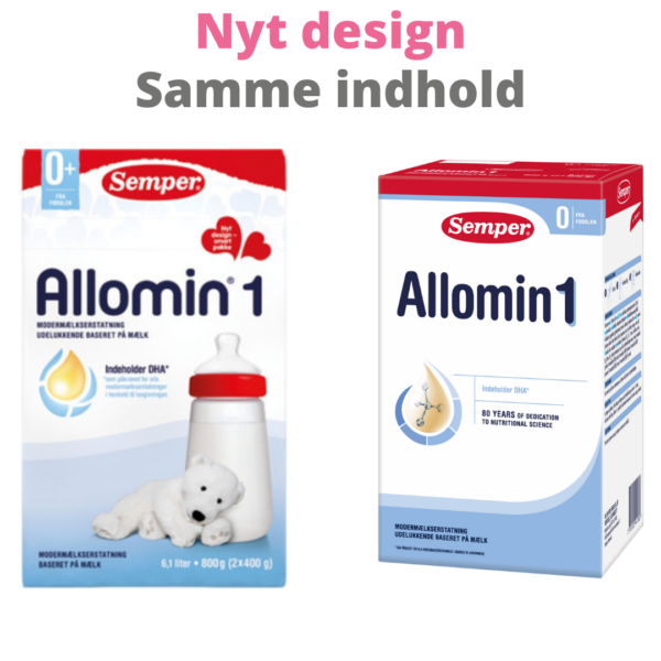 Semper Allomin 1 Milk Formula 0-6 Months / SHOP SCANDINAVIAN PRODUCTS ONLINE