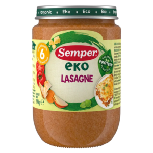 Semper Økologisk lasagne på glas - Ammenam.dk