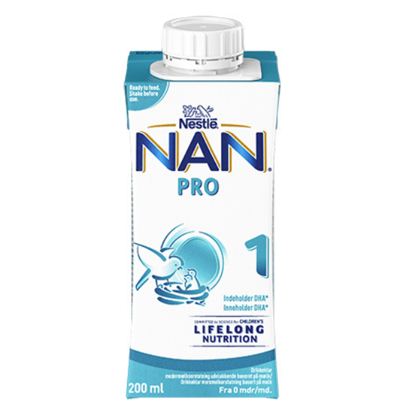 Nestlé NAN PRO 1 Drikkeklar (1)- Ammenam.dk