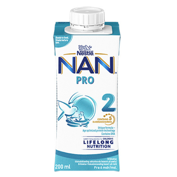 Nestlé NAN PRO 2 - Drikkeklar (1) - Ammenam.dk