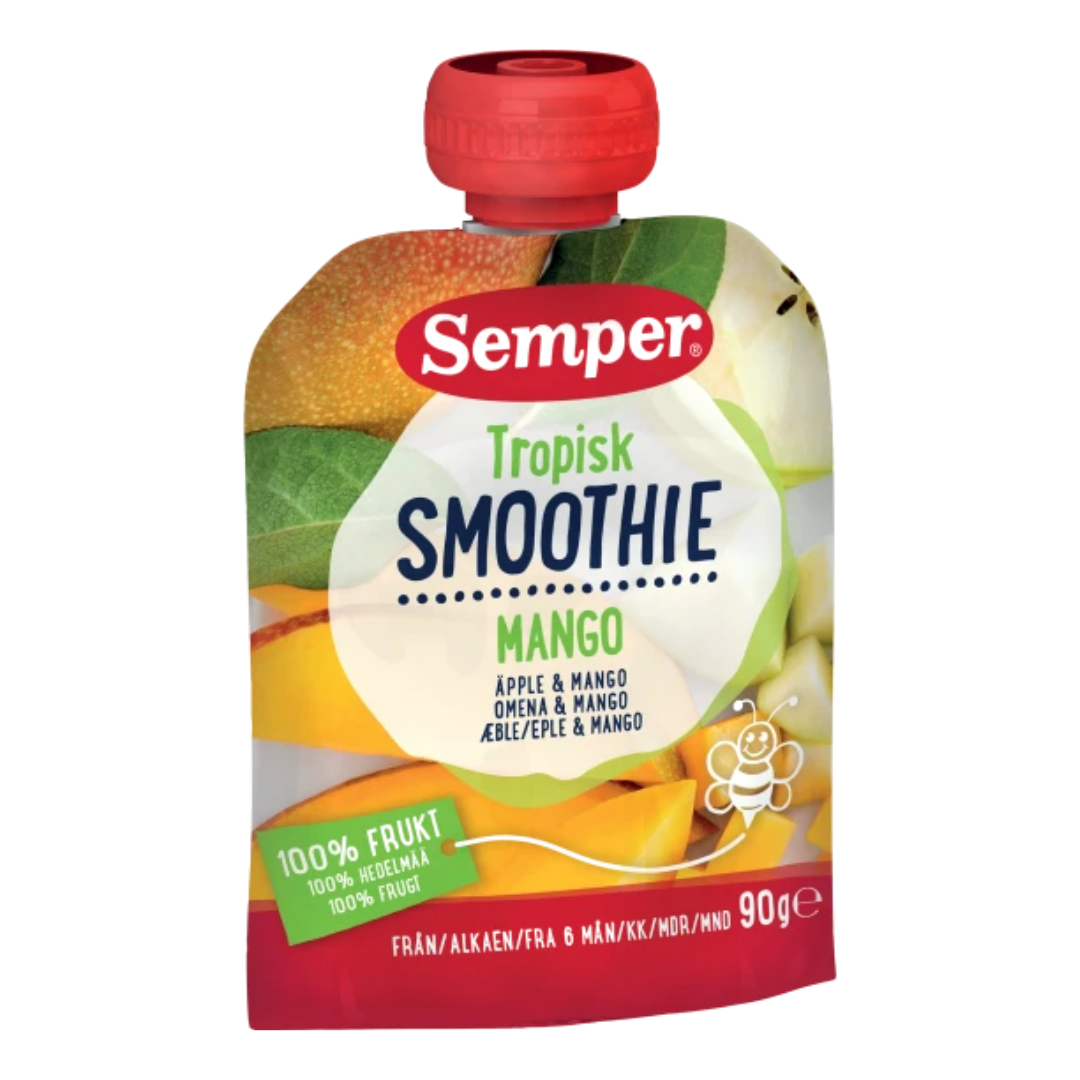 Semper Tropisk smoothie med æble og mango - Ammenam