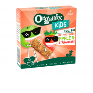 Organix Strawberry & Apple Oaty Bars - ammenam