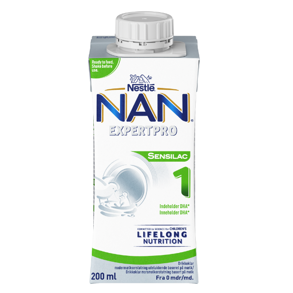 Nestlé NAN Expertpro Sensilac 1 Drikkeklar - Ammenam
