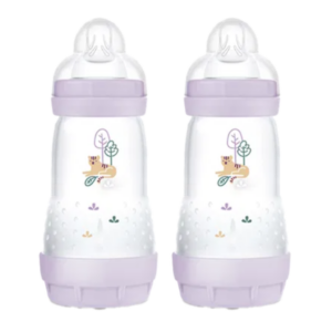 Mam Easy Start Anti-colic 260 ml sutteflaske – 2 stk (lilla) - Ammenam.dk