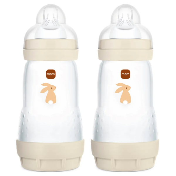 Mam Easy Start Anti-colic 260 ml sutteflaske – 2 stk (lys)