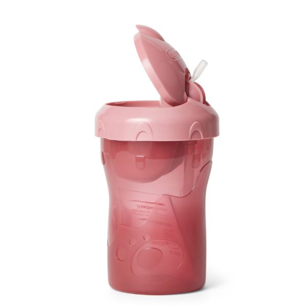 Bambinoo Snack-n-sip - pink Ammenam.dk