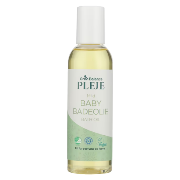 Grøn Balance Mild Baby Badeolie
