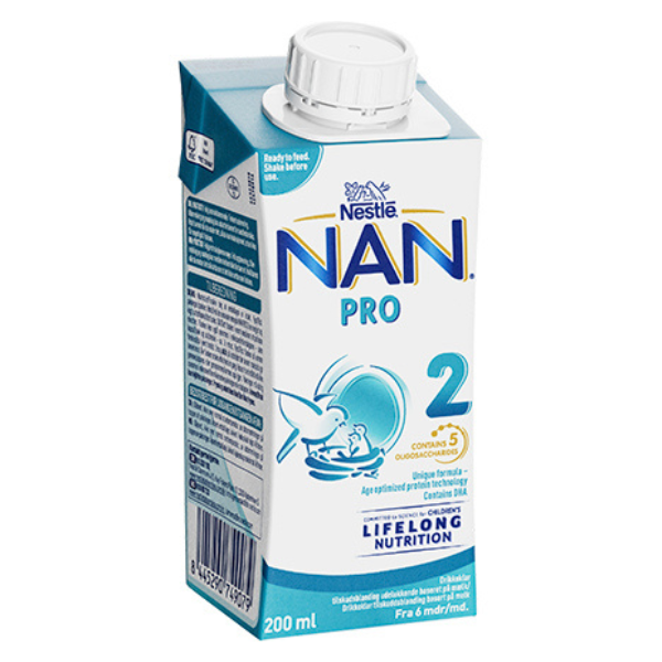 Nestlé NAN PRO 2 - Drikkeklar - Billede 2