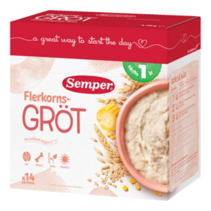 Semper Flerkornsgrød - 1 år - Ammenam.dk