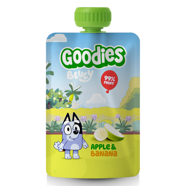 Goodies Bluey Æble & Banan - Ammenam.dk