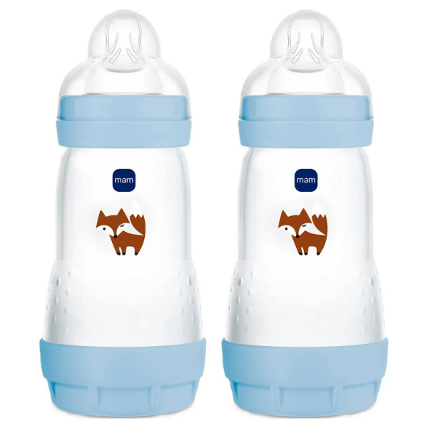 Mam Easy Start Anti-colic 260 ml sutteflaske – 2 stk (blå)