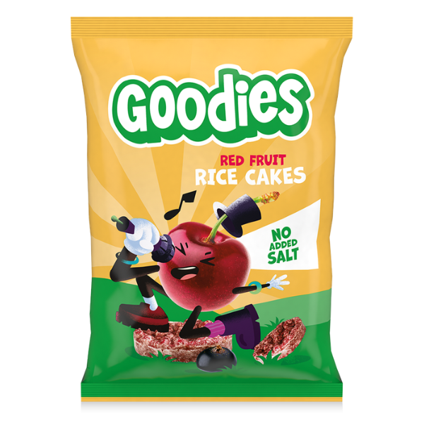 Goodies Rice Cakes - Red Fruits - Ammenam.dk