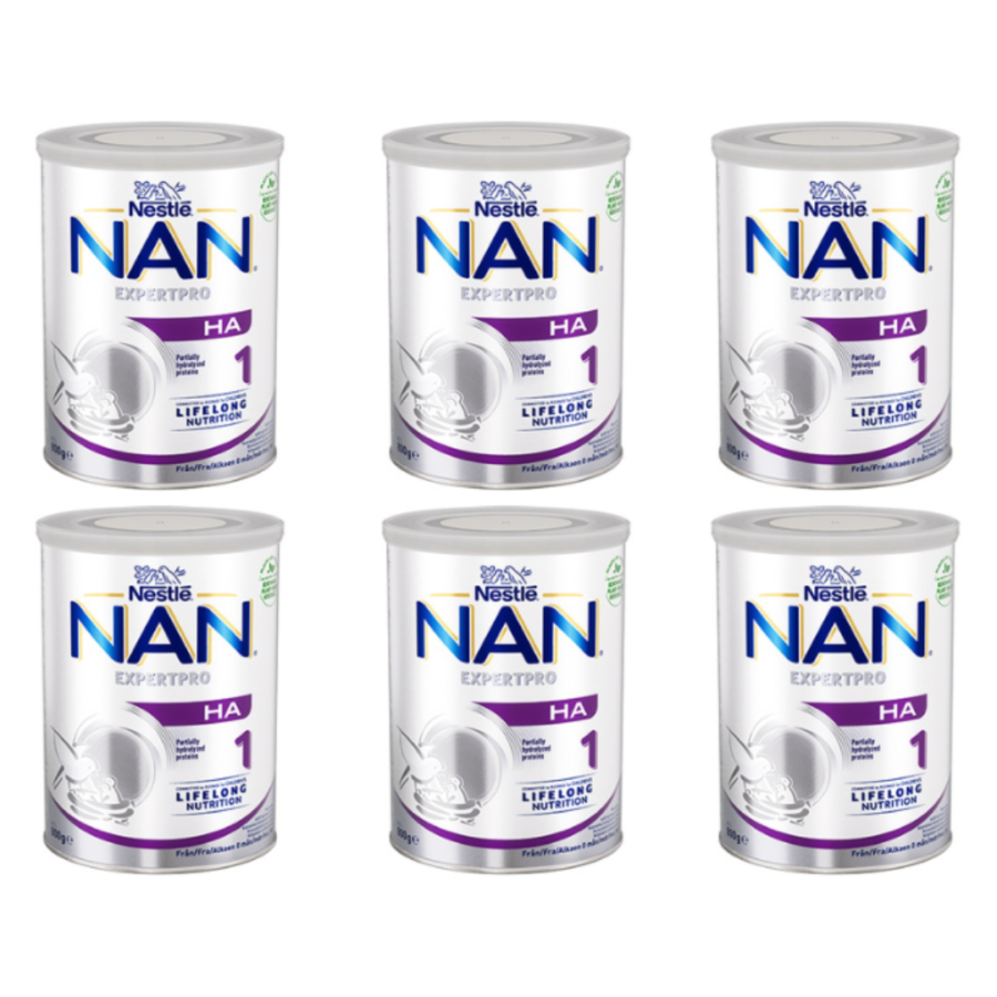NAN Expertpro HA 1 - 6x800 g - Ammenam.dk